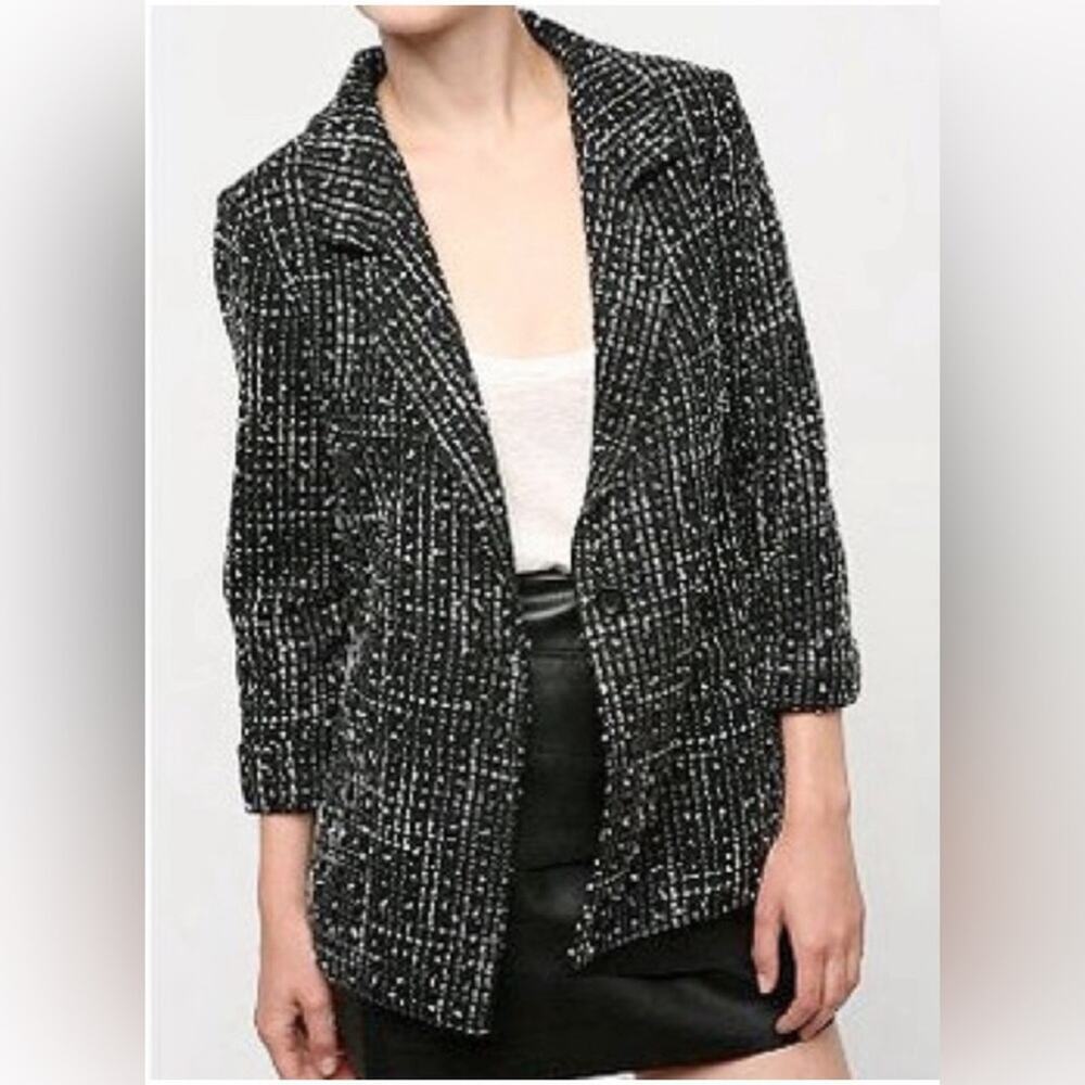 Silence + Noise Tweed‎ Blazer - Size XS